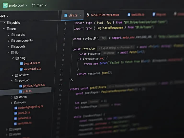 Cover for Building a site with Astro & Payload